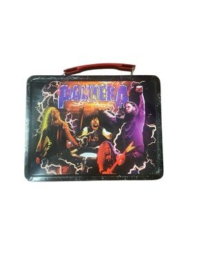 Vintage Pantera Metal Lunchbox